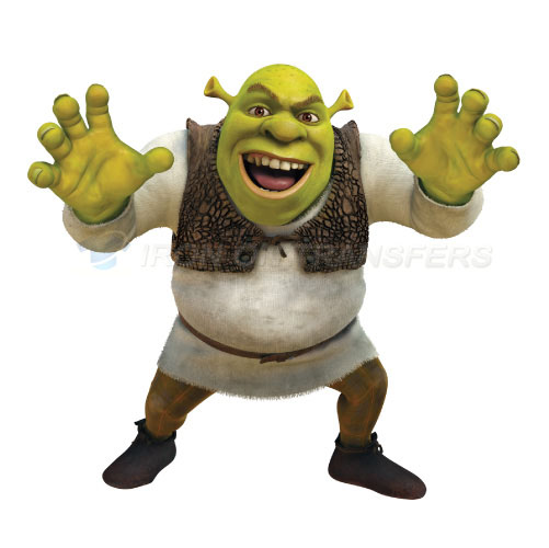 Shrek Iron-on Stickers (Heat Transfers)NO.3421